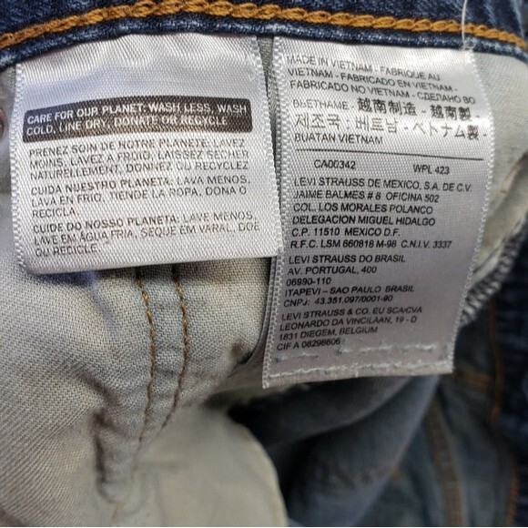LEVI'S 505 40W 30L Jeans - Picture 5 of 7